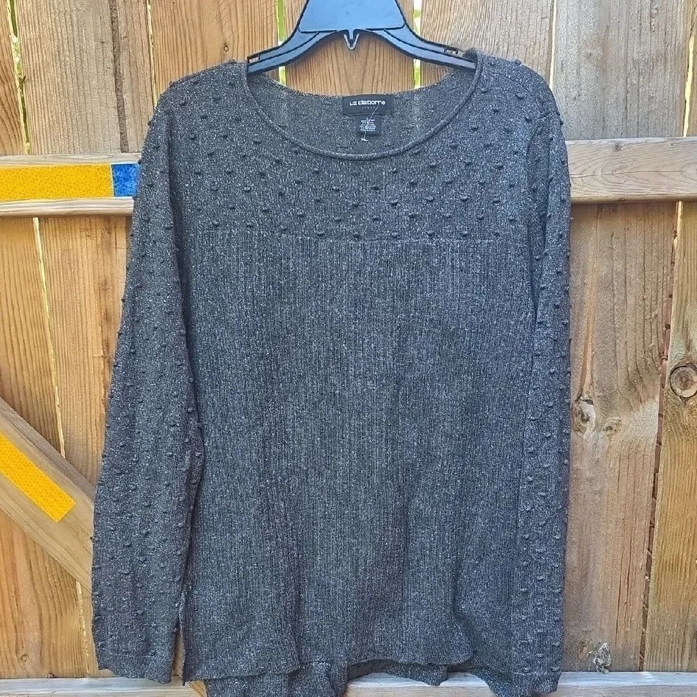 St. John's Bay Dark Gray Women's Sweater